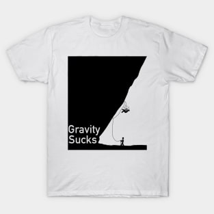 Gravity Sucks Climbing T-Shirt